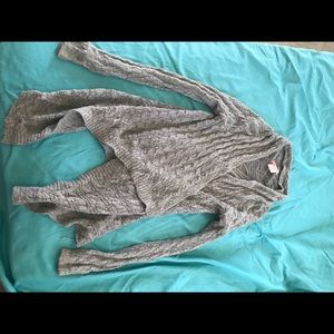 Candies Heather Gray Cardigan